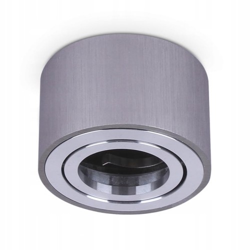 Oprawa natynkowa spot LED okrągła CHROM + 5W Biała Neutralna