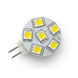 Żarówka LED G4 12V DC TALERZYK 1,2W biała zimna