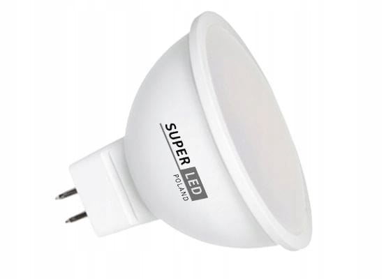 Żarówka LED MR16 SMD 2835 6W 230V ciepła