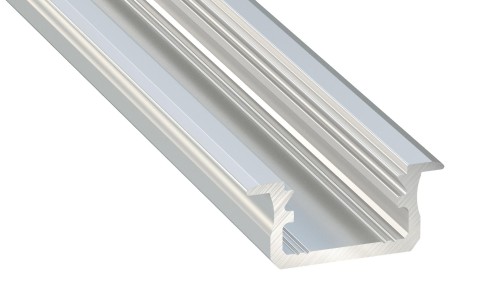 Profil aluminiowy 2m typ B surowy