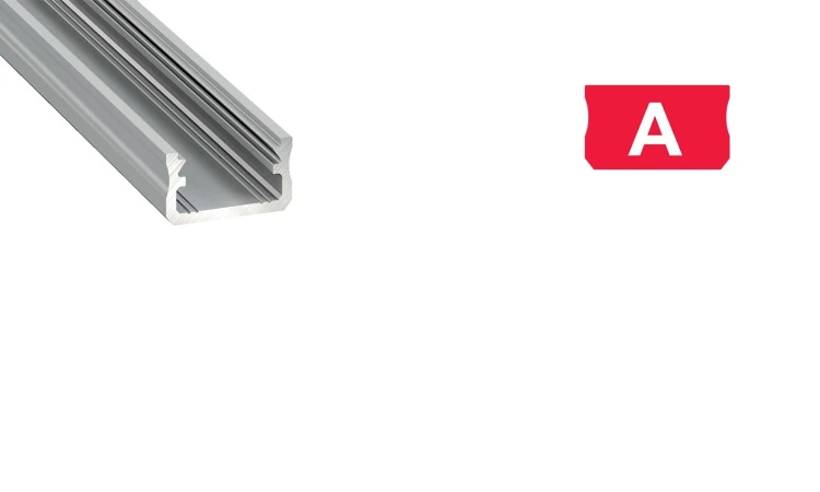 Profil aluminiowy 2m typ A surowy