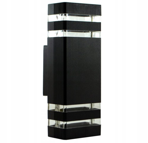 Lampa elewacyjna LED CUBO czarny