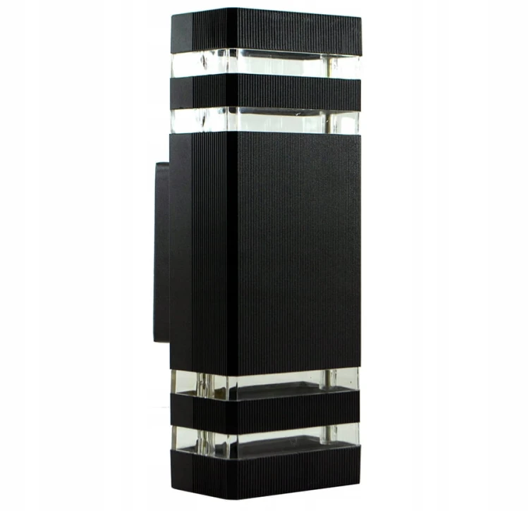 Lampa elewacyjna LED CUBO czarny