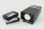 Lampa elewacyjna LED CUBO czarny