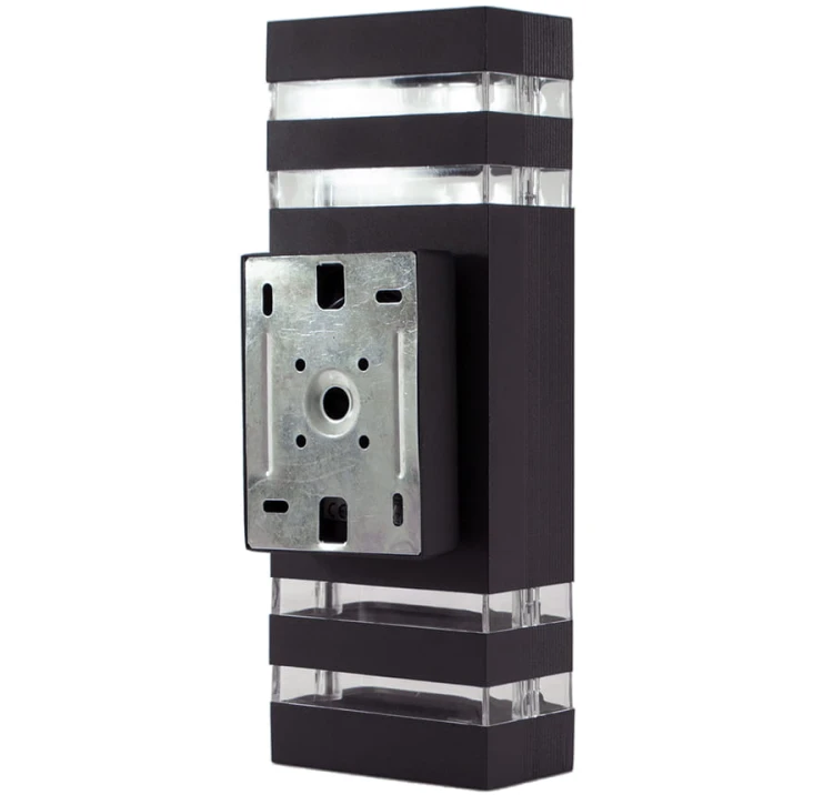 Lampa elewacyjna LED CUBO czarny