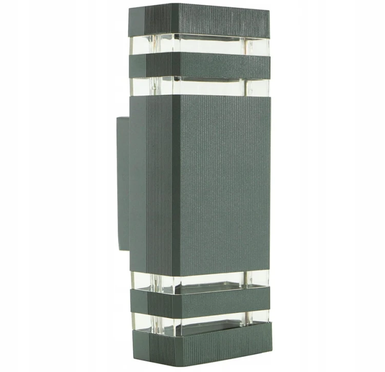 Lampa elewacyjna LED CUBO szary- Ostatnia sztuka