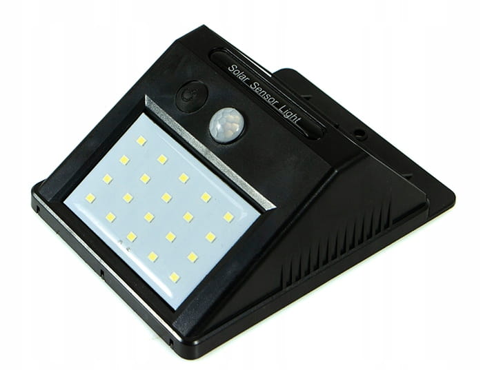 Lampa solarna uliczna VENUS LED z czujnikiem ruchu i zmierzchu