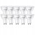 10x Żarówka LED GU10 10W biała ciepła