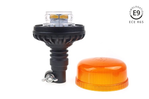 Lampa ostrzegawcza W03P uchwyt zaginany R65 R10 36LED 12/24V IP56