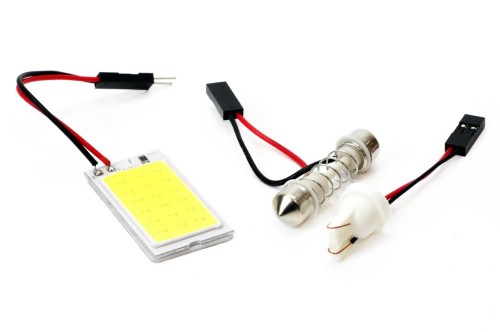 Żarówki LED CLASSIC T10 W5W C5W 1xCOB-18 12V Light board
