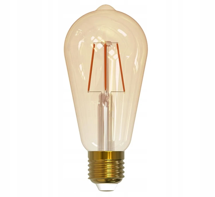 Żarówka LED E27 Smart 5,5W Filament Wi-Fi TUYA