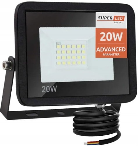 Naświetlacz LED 20W biały neutralny