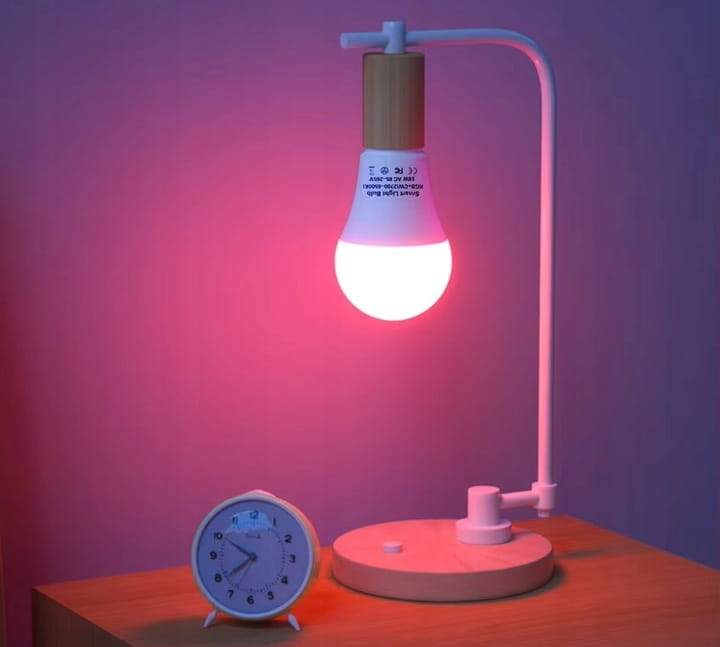 Żarówka LED E27 SMART 9W RGB WW CW Wi-Fi TUYA