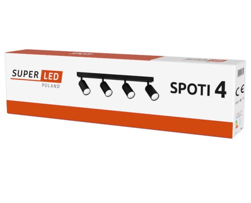 Lampa natynkowa SPOTI 4xGU10