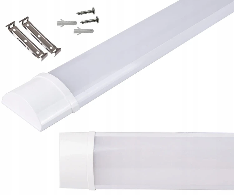 Lampa LED Natynkowa Panel 30cm 9W do Garażu Warsztatu Oprawa Świetlówka