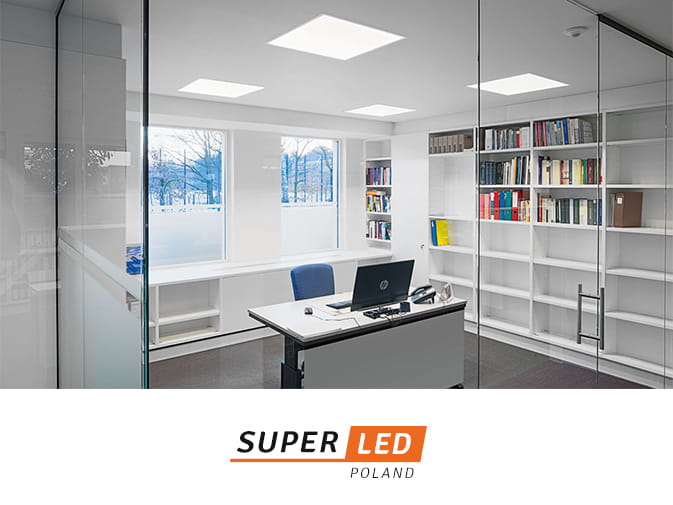 Panel LED 60x60cm 60W biała neutralna