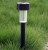 10x Lampa ogrodowa LED SOLARNA WBIJANA SŁUPEK CZARNA