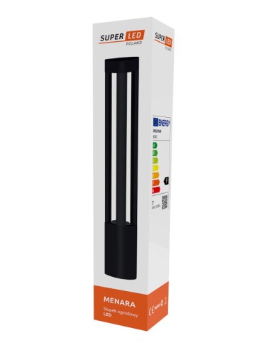 Lampa ogrodowa stojąca Słupek GX53 MENARA