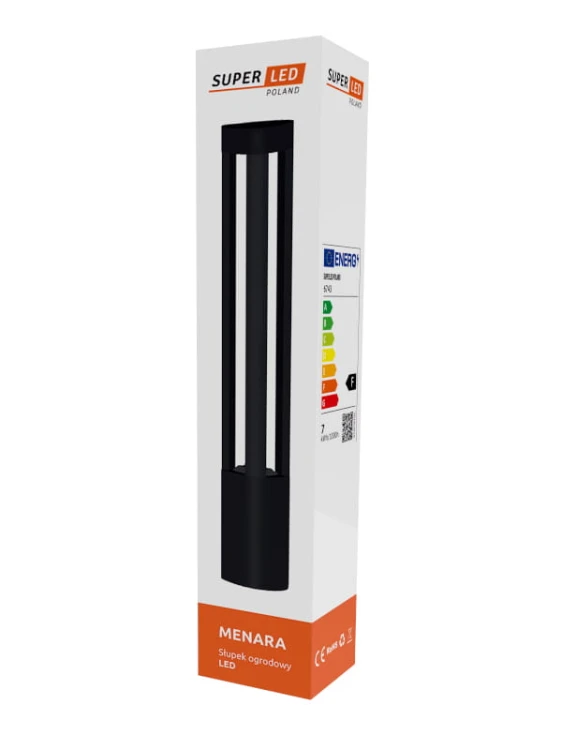 Lampa ogrodowa stojąca Słupek GX53 MENARA