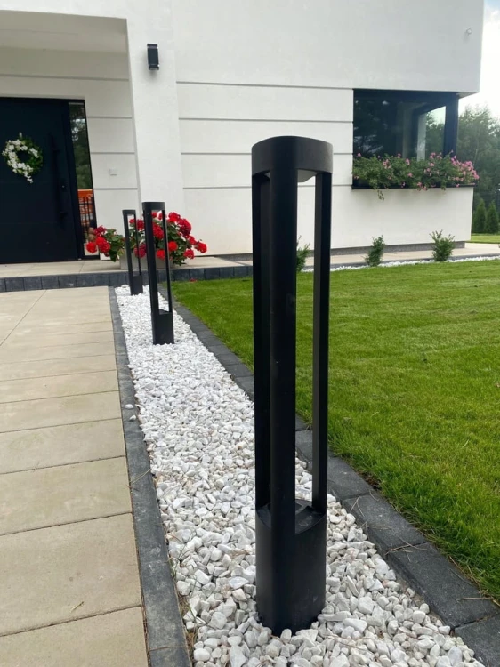 Lampa ogrodowa stojąca Słupek GX53 MENARA
