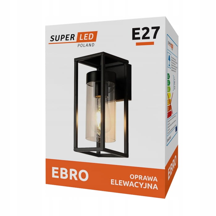 Kinkiet ogrodowy Elewacyjny Zewnętrzny Lampa E27