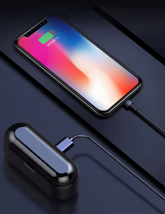 Słuchawki Bezprzewodowe Bluetooth 5.1 + Powerbank