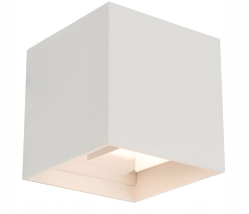 Lampa kinkiet ogrodowy elewacyjna 2x 3W LED biały