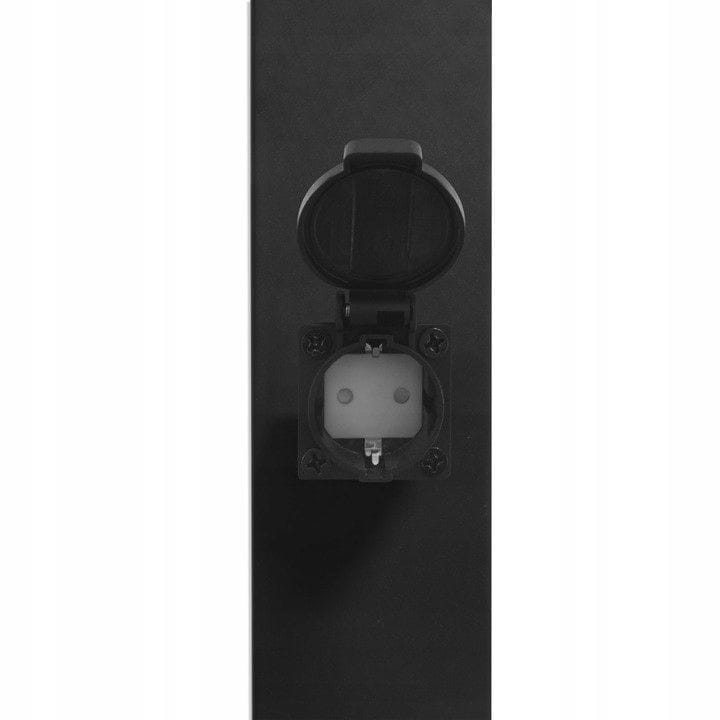 Lampa Ogrodowa TORO Słupek 60 cm E27 z gniazdo 230V