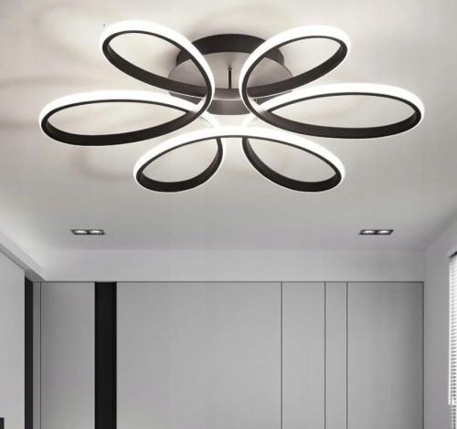 Lampa sufitowa PLAFON Żyrandol LED 90W + pilot