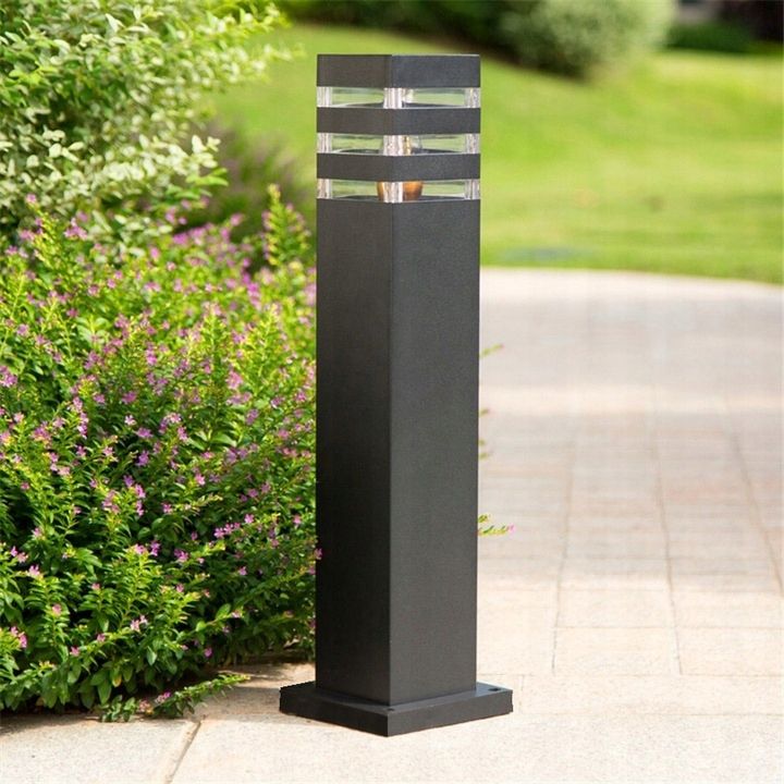 Lampa Ogrodowa Słupek 60 cm E27 z czujnik ruchu
