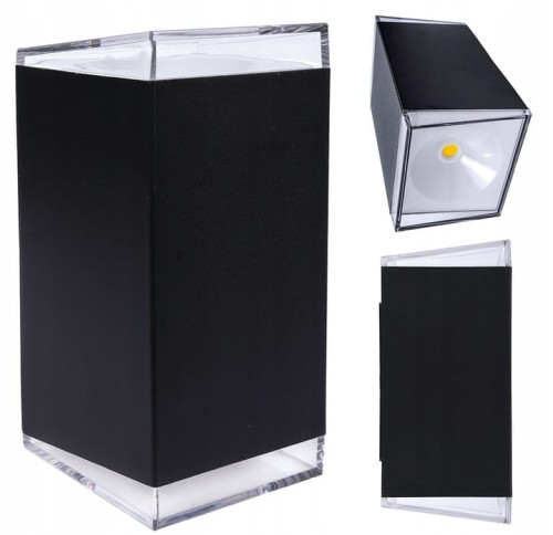 Lampa kinkiet ogrodowy elewacyjna 2x 7W LED