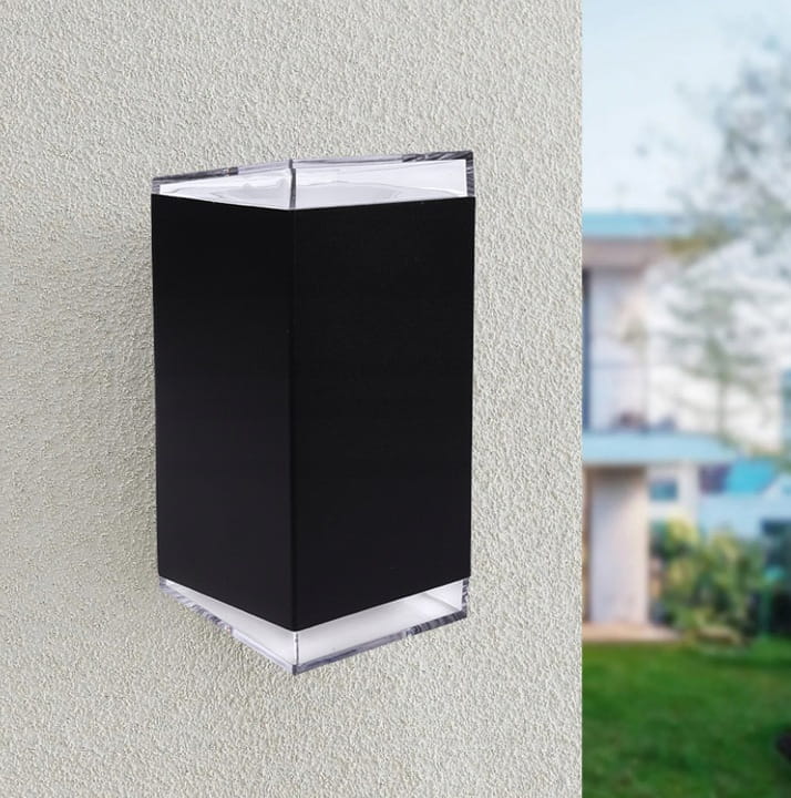 Lampa kinkiet ogrodowy elewacyjna 2x 7W LED