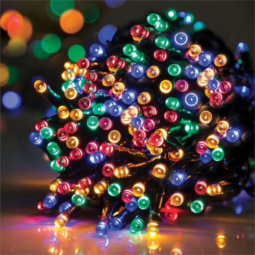 Lampki choinkowe 100LED wewnętrzne multikolor