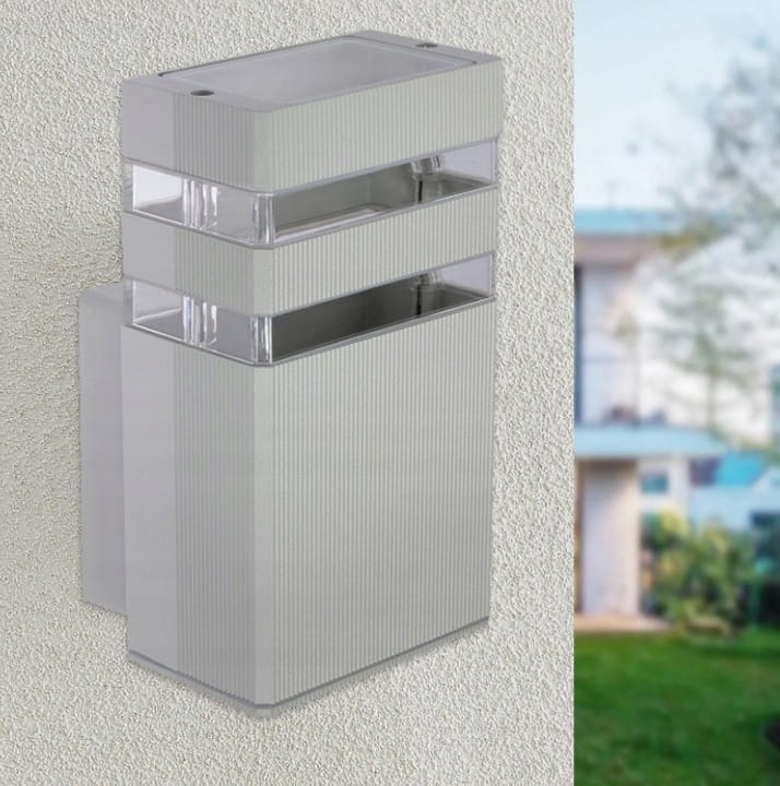 Lampa elewacyjna LED DANTO szary