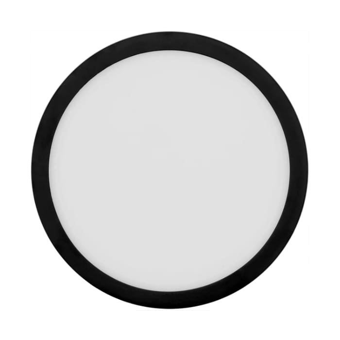 Panel Natynkowy LED 24W neutralny okrągły czarny