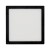 Panel Natynkowy LED 18W neutralny kwadrat czarny