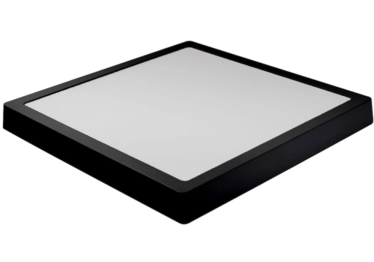 Panel Natynkowy LED 18W neutralny kwadrat czarny