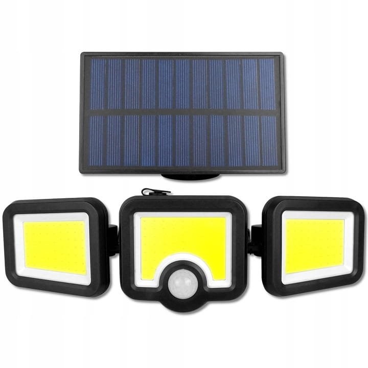 Lampa solarna uliczna LED SATURN z czujnikiem ruchu i zmierzchu