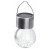 Lampa solarna LED Kula wisząca LED szklana zimna