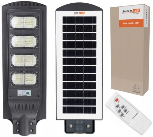 Lampa Solarna LED Uliczna 80W + pilot