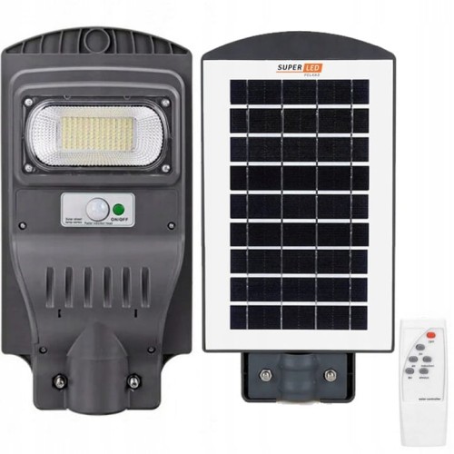 Lampa Solarna LED Uliczna 20W + pilot
