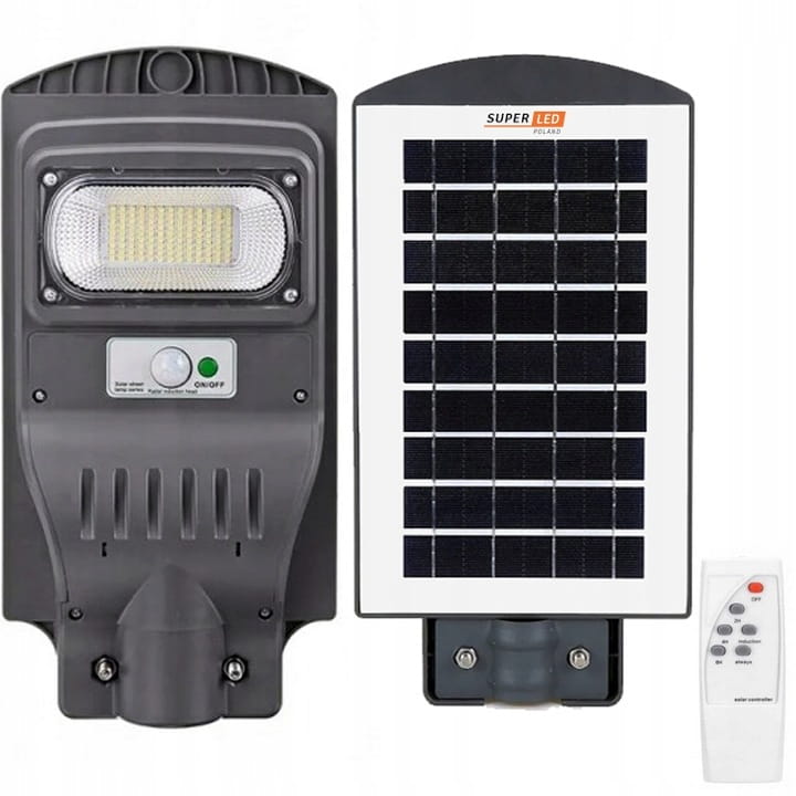 Lampa Solarna LED Uliczna 20W + pilot