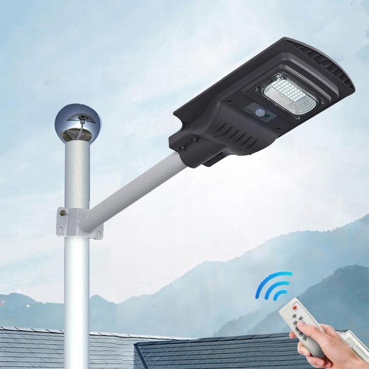 Lampa Solarna LED Uliczna 20W + pilot