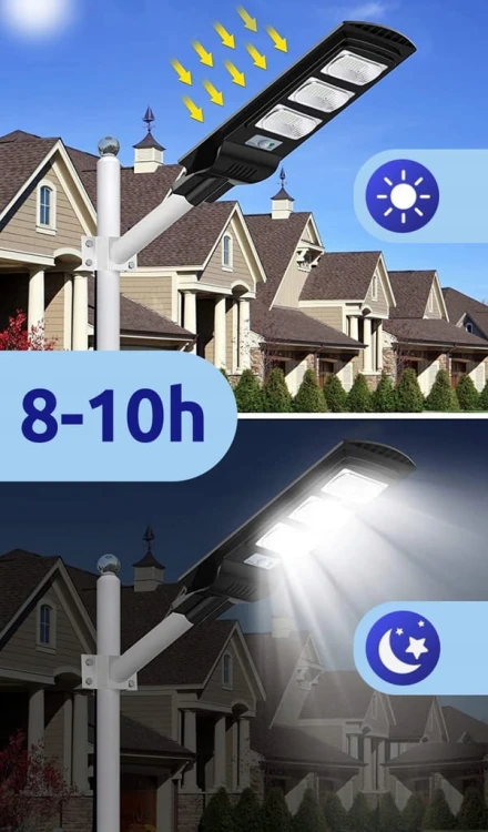 Lampa Solarna LED Uliczna 20W + pilot