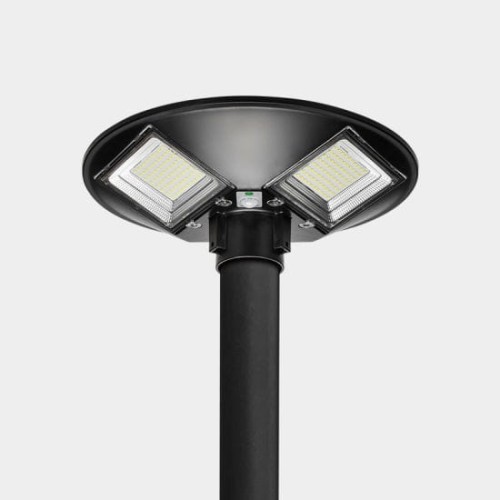 Lampa solarna LED uliczna UFO z czujnikiem + pilot