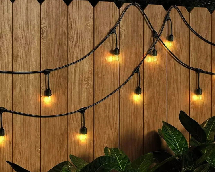 Girlanda OGRODOWA 20M + 20x żarówka LED 1W