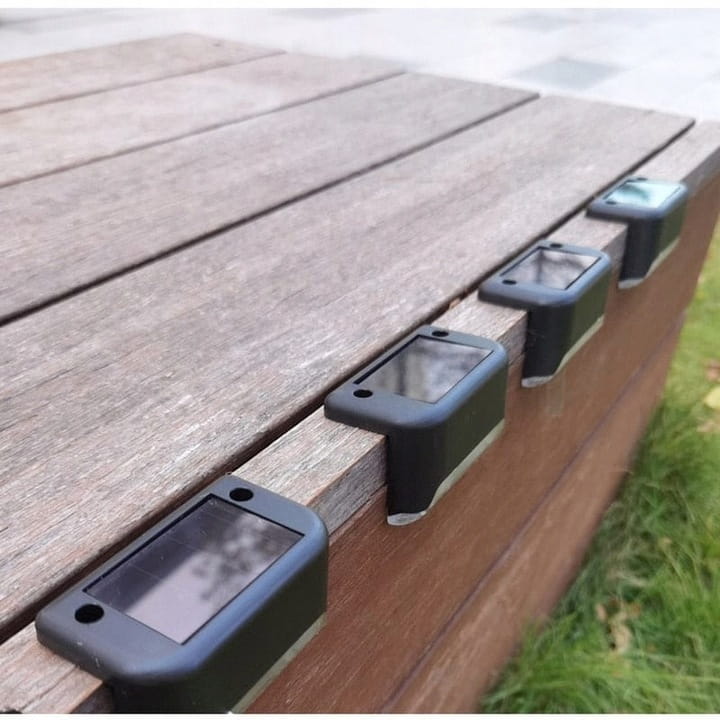 4x Lampa SOLARNA Ogrodowa LED na Schody Taras