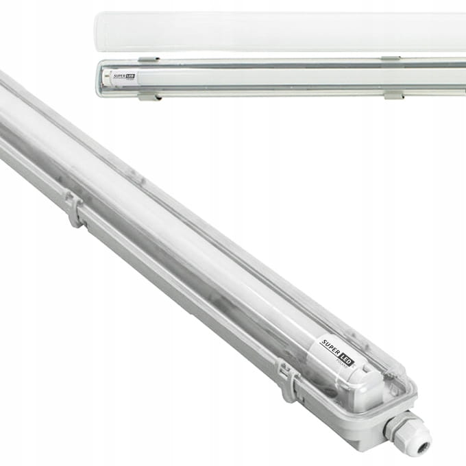 Opr. hermetyczna120cm + 1x Świetlówka LED 1980LM BN