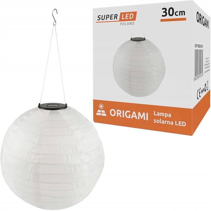 Lampion Origami LED Latarenka solarna 30 cm