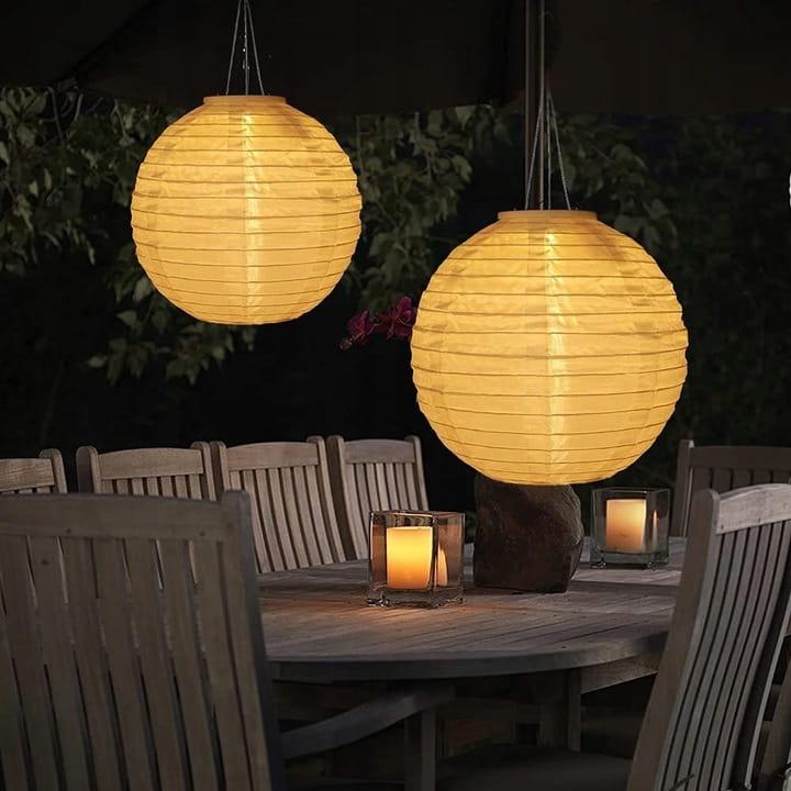 Lampion Origami LED Latarenka solarna 30 cm